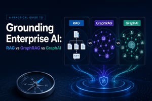 A Practical Guide to Grounding Enterprise AI RAG vs GraphRAG vs GraphAI