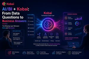AIBI + Kobai From Data Questions to Business Answers
