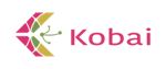 Kobai Logo represents a digital flower made of knowledge graph